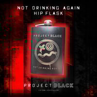 Not Drinking Again Hip Flask