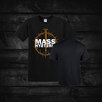 Image 1 of T-shirt Mass Hysteria Clou Blanc / Orange 