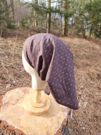 Image 1 of Cotton Tichel in Chocolate 
