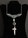 Image of Labradorite with Pearl Cross Necklace