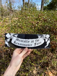 Ren Faire Bumper Sticker