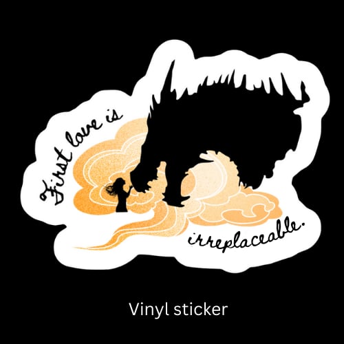 Image of Officially licensed Fourth wing vinyl stickers 