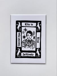 Live Deliciously Block Print