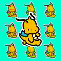 Running Dragonite Vinyl Sticker
