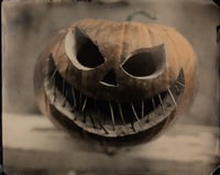 Hand colored Jack-O-Lantern