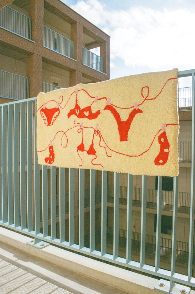 Image of Laundry day rug 60x120cm