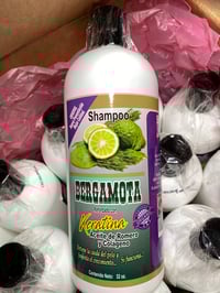 Image 2 of 1 SHAMPOO DE BERGAMOTA REFORZADO CON KERATINA ACEITE DE ROMERO Y COLAGENO