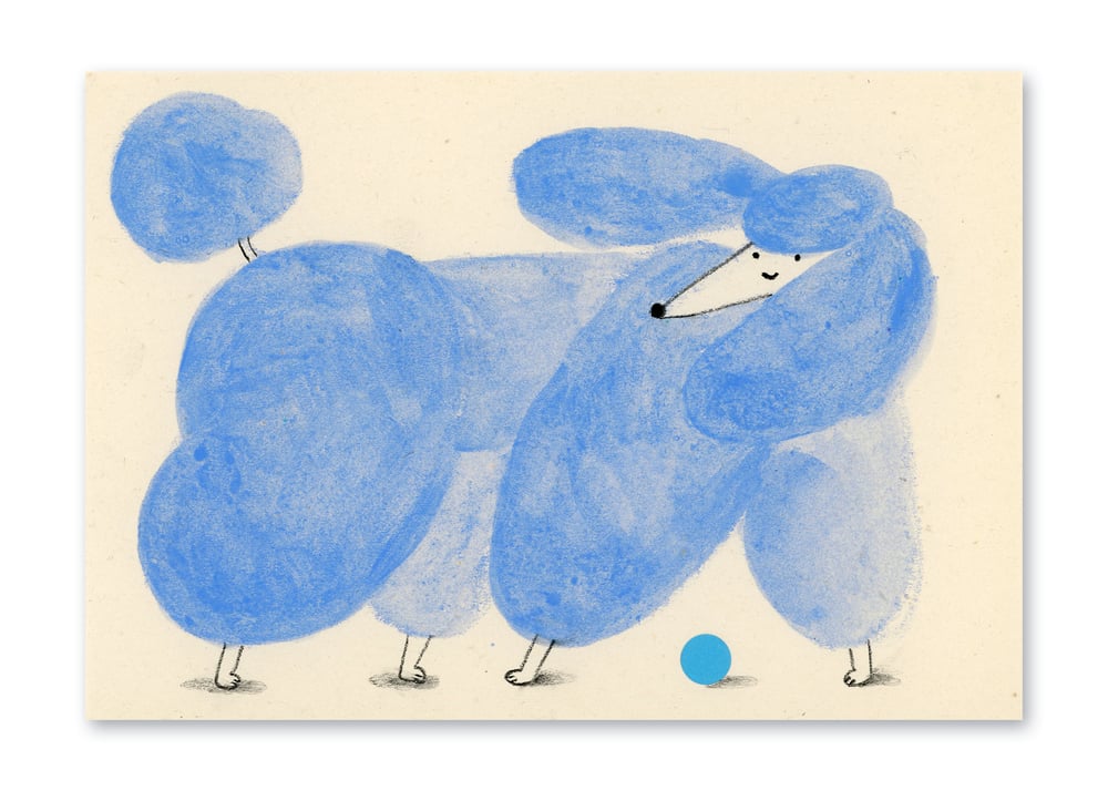 Image of BLUE POODLE #1