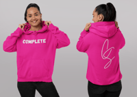Complete hoodie - Hot Pink