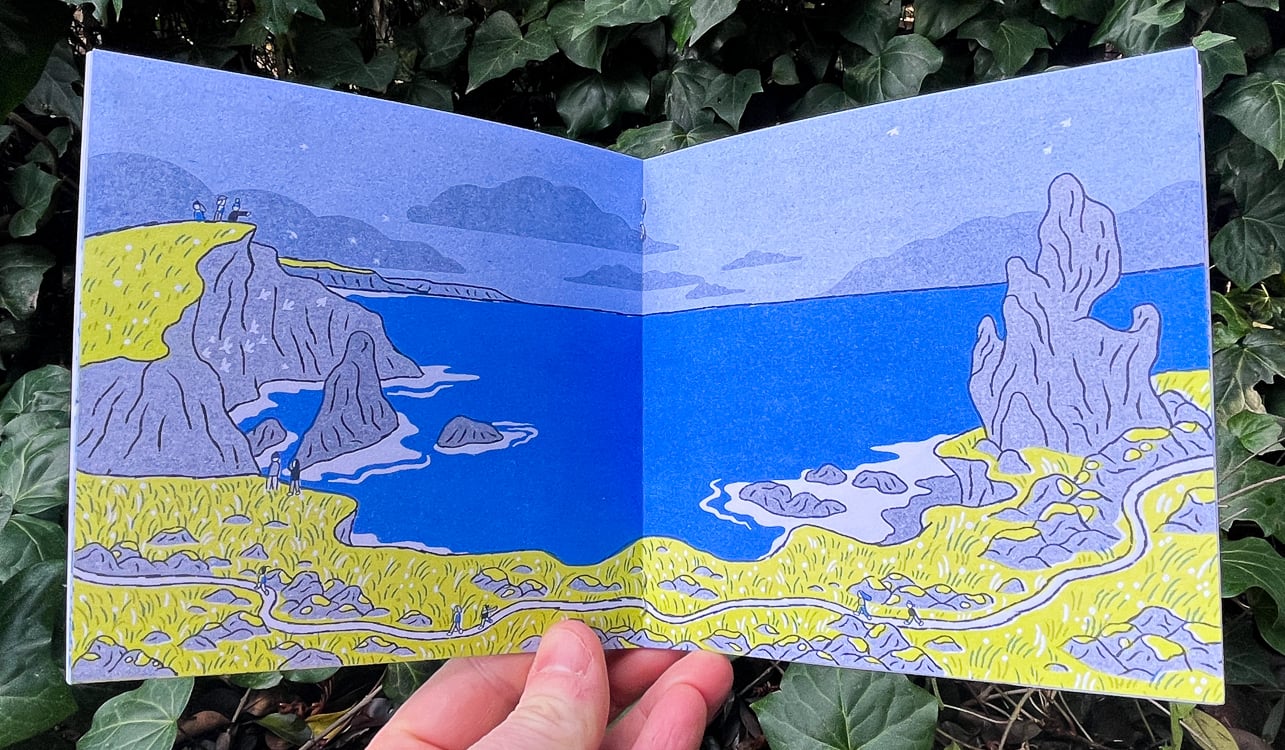 Iceland Travel Zine by Min Heo | National Monument Press + Chute