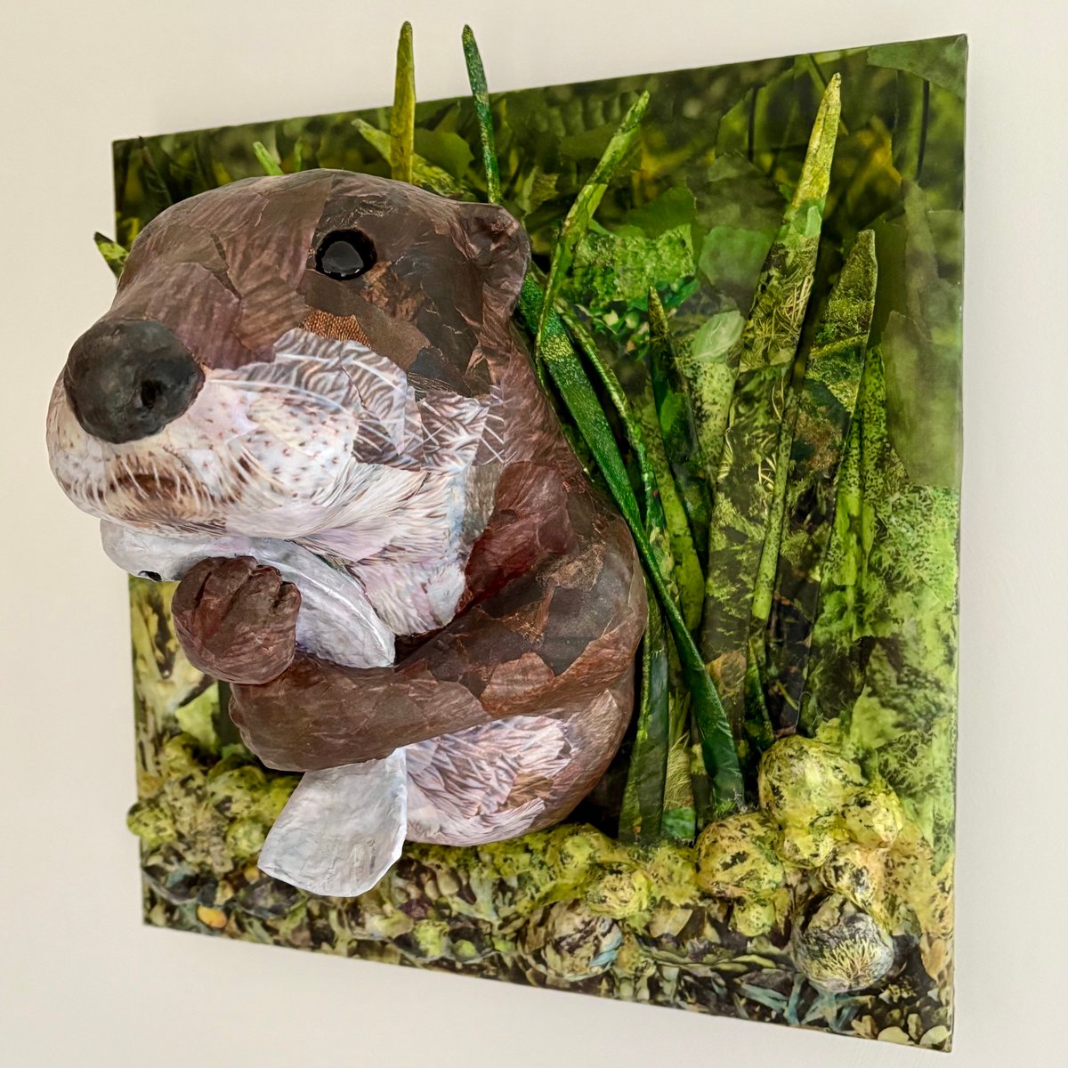 Image of Paper & Wire Sculptures.