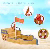 Image 10 of Hudson Pirate Ship Sandbox