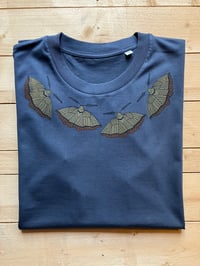 Image 2 of Dark Bordered Beauty Moth T-Shirt