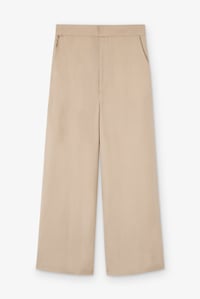 Image 1 of Pantalon Sara Lino Beige