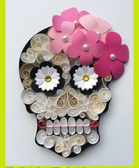 Image 5 of BRIDE & GROOM CALAVERA PILLOW CASES