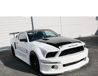 Image 5 of S197 GT500 / GT500KR Widebody Aerodynamic Kit 2007-2009