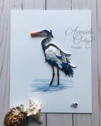 Image 4 of BLUE HERON TOTE BAG