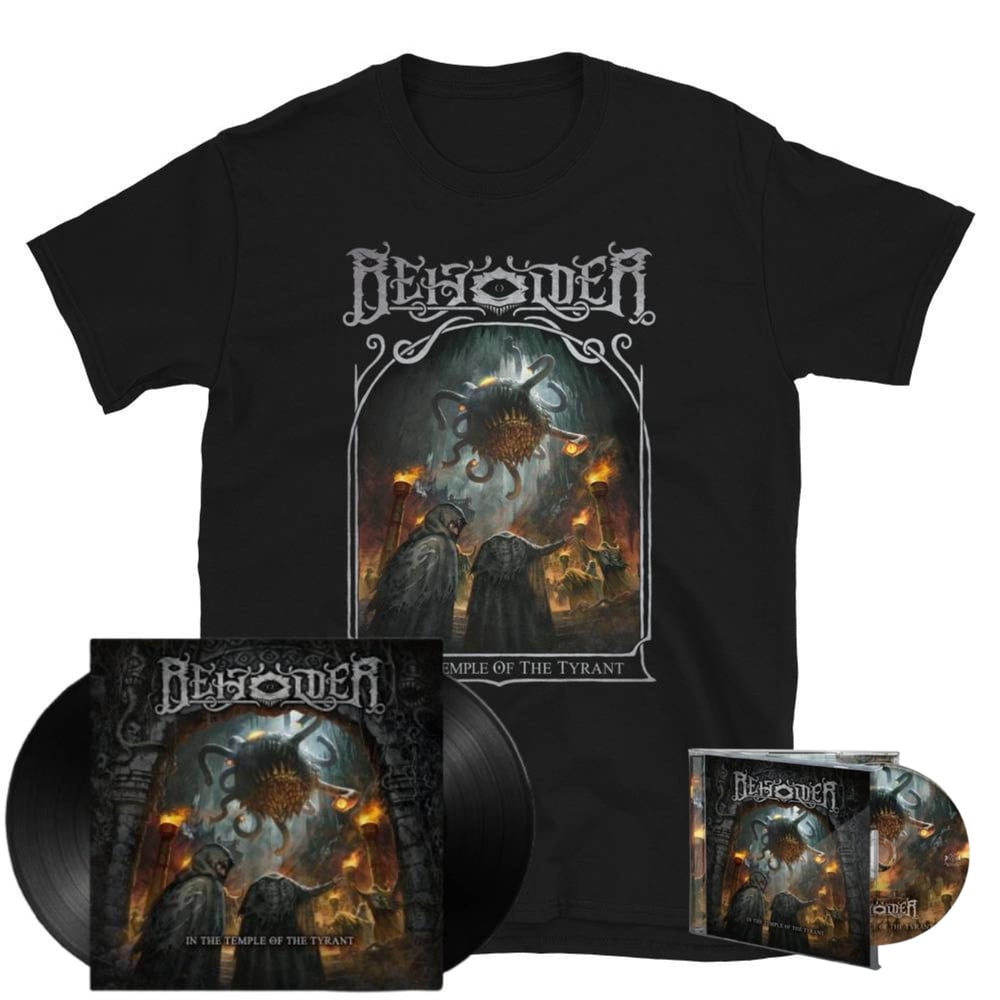 Behölder - CD+LP + T-shirt Bundle In The Temple Of Tyrant