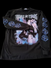 Image 1 of Vintage 2000 Cradle Of Filth "Cthulhu Dawn" Long Sleeve T-Shirt Tee REPRINT 