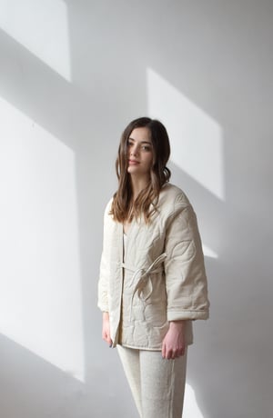 Image of BOTANIKA Quilted Kimono Jacket