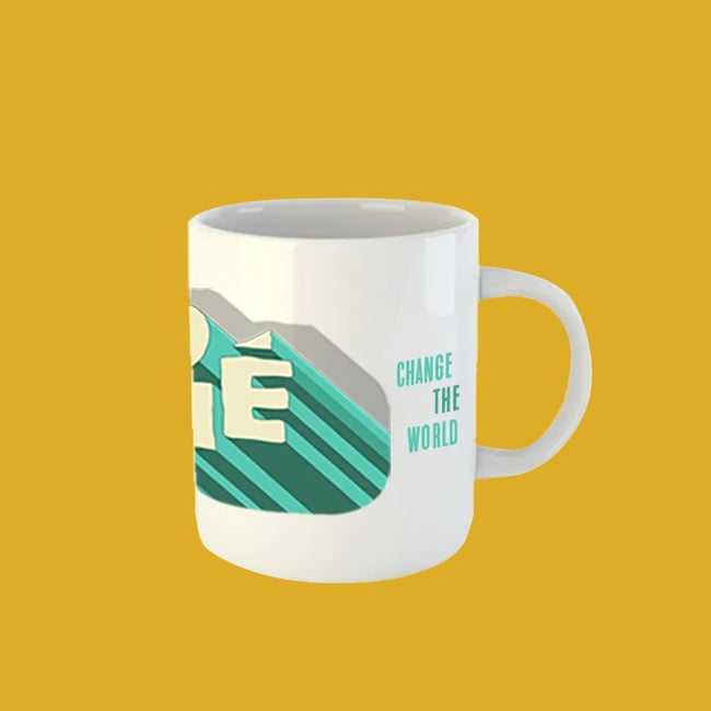 "OUR LOVE WILL CHANGE THE WORLD" Mug