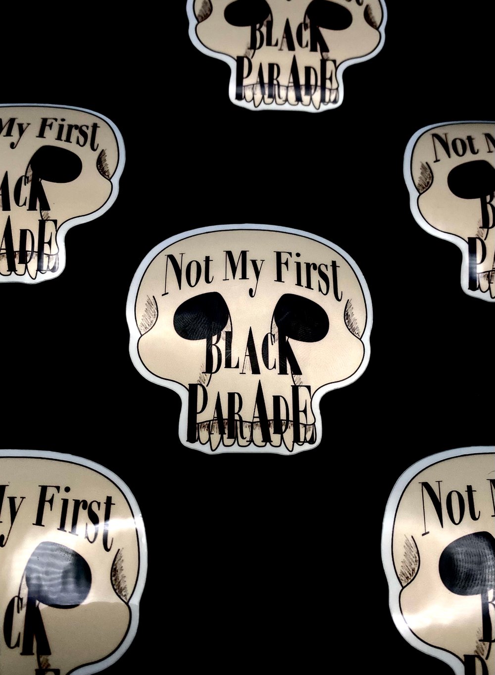 Image of Not My First Black Parade Sticker