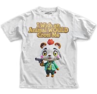 Image 1 of Animal Crossing I Wish an Animal Would Cross Me Unisex T-Shirt