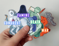 Image 1 of Four Horsemen - Stickers