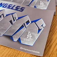 Image 4 of Dodgers Bumper Sticker