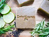 Image 1 of Rosemary Jasmine Tea Handmade Cold Processed Soap