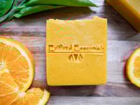 Image 1 of Orange & Turmeric Handmade Cold Processed Soap 
