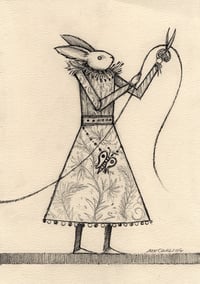 Image 4 of 'The Fates' Original Drawing