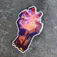 Image 1 of Beren's Hand Holographic Sticker