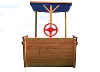 Image 9 of Hudson Pirate Ship Sandbox With Canopy