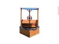 Image 8 of Hudson Pirate Ship Sandbox With Canopy
