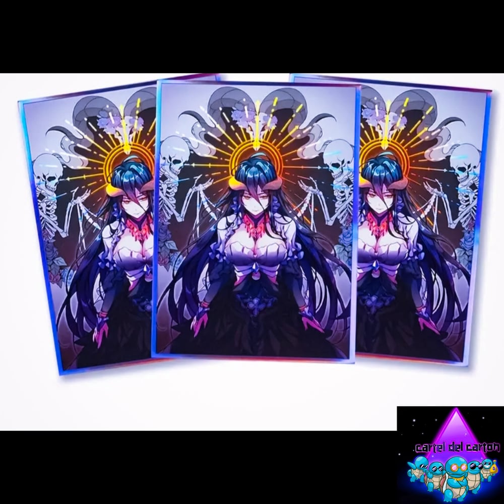 Image of Albedo Overlord 60ct Standard size sleeves
