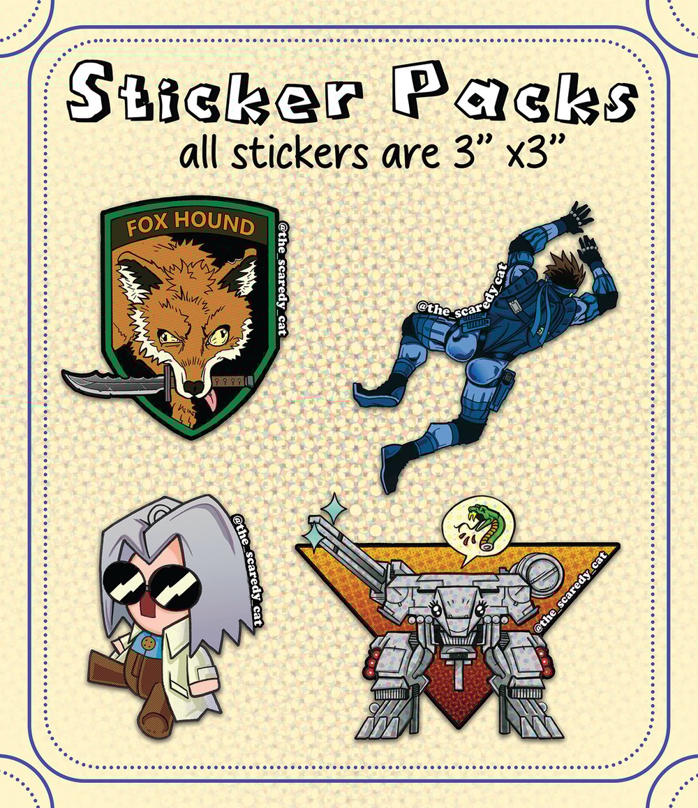 Themed Sticker Packs