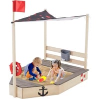 Image 8 of Winslow Pirate Sandbox With Canopy