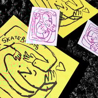 Image 4 of sleepyhead skateboard (8.25, 7.75)