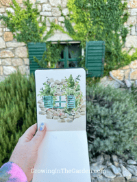 Image 3 of "Painting in the Garden" – A Plein-Air Watercolor Experience