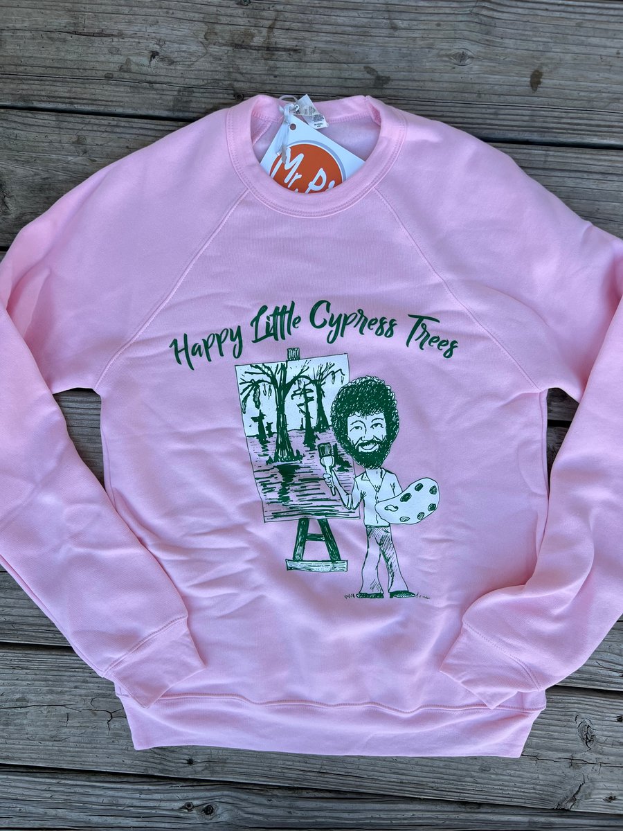 Image of Adult Happy Little Cypress Trees SWEATSHIRT