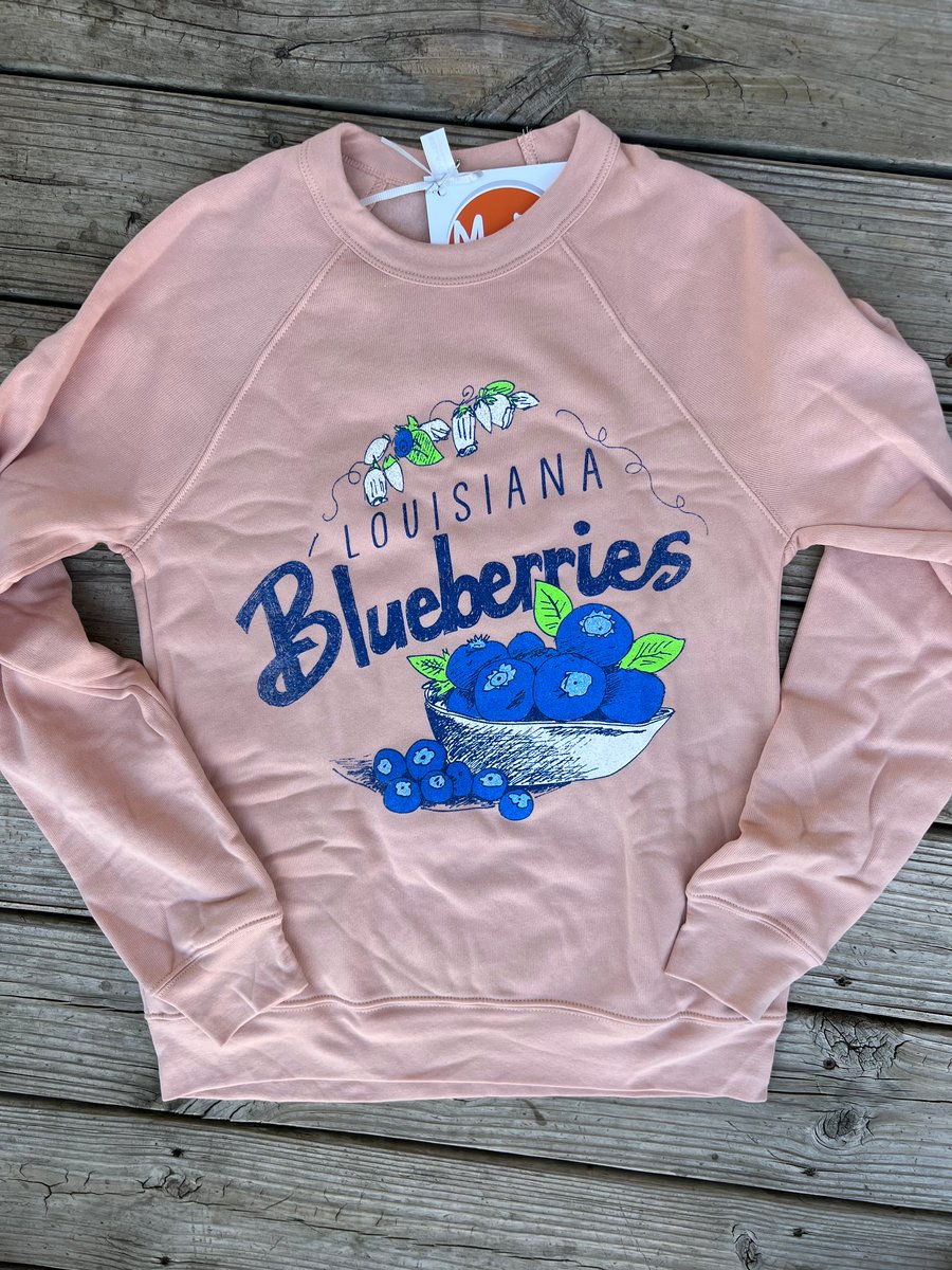 Image of Adult Louisiana Blueberries SWEATSHIRT