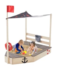 Image 1 of Winslow Pirate Sandbox With Canopy
