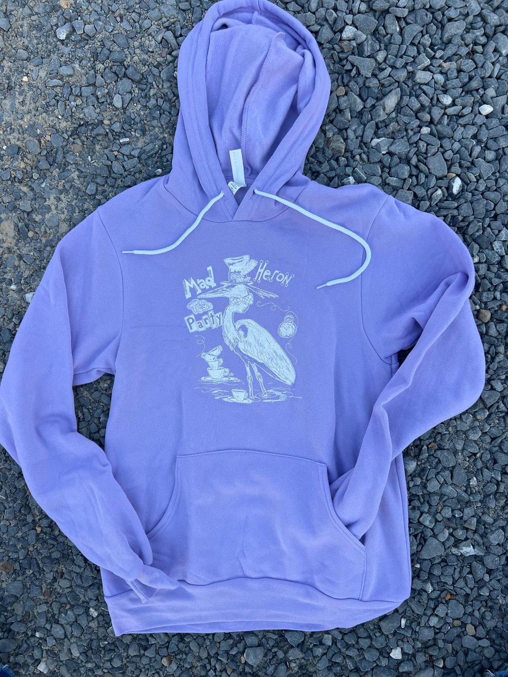 Image of Adult Mad Heron Lavender Hoodie