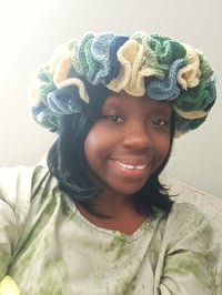 Image 2 of Classic Soft Navy & Ombre Hat