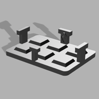 Image 4 of FoxPour Mold System Digital STL - Platformed Lids