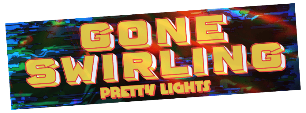 Image of Gone Swirling Bumper Sticker