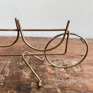 Image of Wire Frame Tandem Bicyle Figurine