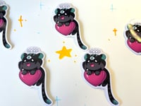 Image 1 of Almond Heart Sticker