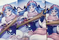 Image 2 of Snow Miku Print